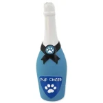 Dog Fantasy Hračka - Latex fľaša sekt so zvukom modrá 16.5cm (454-31840)
