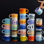 Studio Arhoj Porcelánový hrnek Loch Ness 70 ml