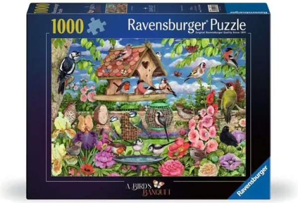 Ravensburger Puzzle Vtáčí stôl