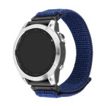 FIXED Nylonový remienok Nylon Sporty Strap pre Garmin QuickFit 22mm tmavomodrý (FIXNST2-QF22MM-DBL)