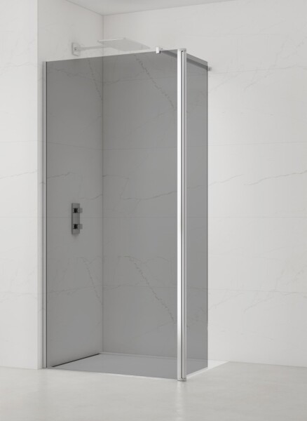Sprchová zástena Walk-in Walk-in 120 cm SAT SATBWI120KSPRROZ SATBWI120KSPRROZ