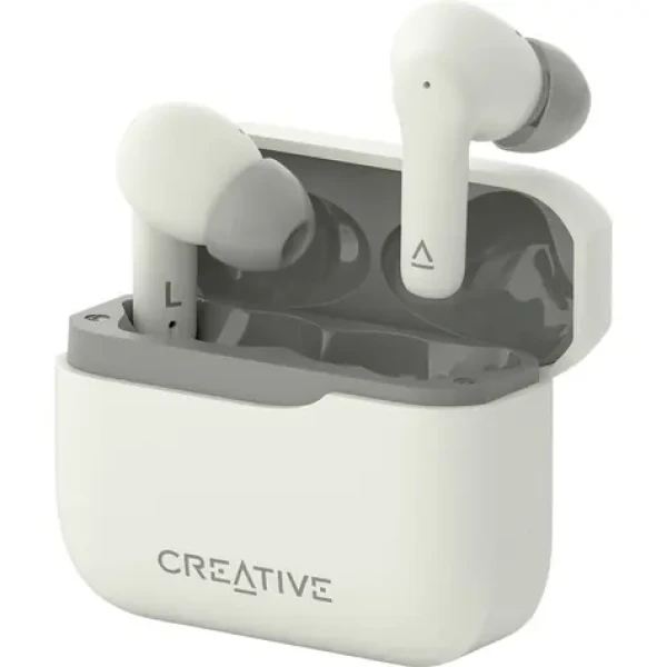 Creative Zen Air PLUS biela / bezdrôtové slúchadlá / mikrofón / Bluetooth / IPX4 (51EF1100AA000)
