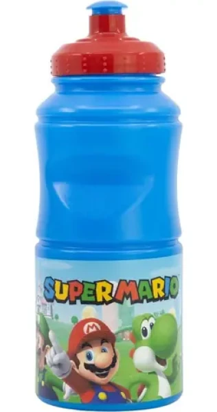 STOR Fľaša na pitie Super Mario 380 ml / Detská fľaša / bez BPA a ftalátov (75255)