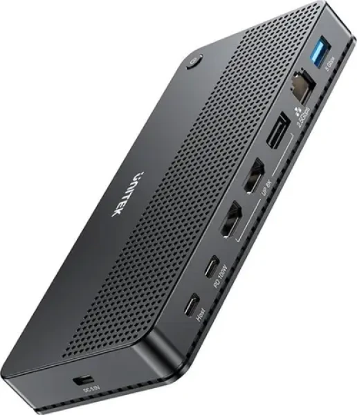 Unitek D1104A 13v1 / Dokovacia stanica / MST / HDMI + DisplayPort / 8K / PD 100W (D1104A01)