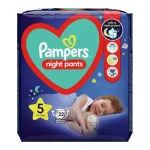 Pampers Night Pants 12-17 kg (22ks) / Plienkové nohavičky / Veľkosť 5 (12-17 kg) (8006540234730)