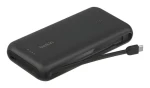 Belkin BOOST CHARGE 20000mAh + kábel čierna / Powerbanka / integrovaný USB-C kábel / 30W PD (BPB024HQBK)