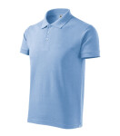 Bavlna Heavy pánske polo tričko sky blue S