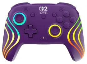 Turtle Beach Afterglow Wave Wireless fialová / Herný ovládač / bezdrôtový / Nintendo Switch / RGB podsvietenie / TMR páčky (TBC-8106-45)