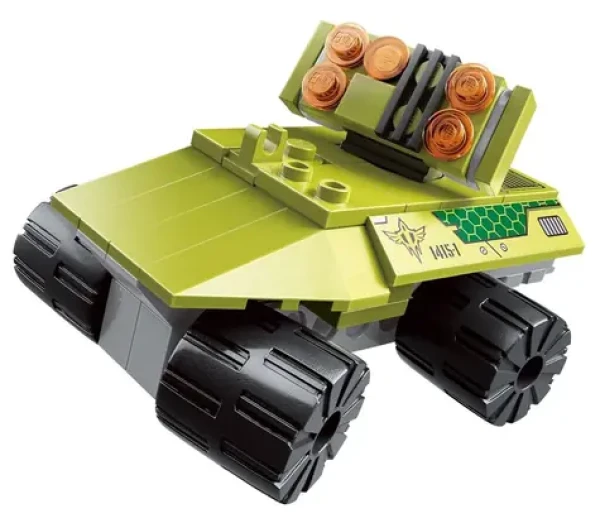 QMAN Thunder Expedition Battle Car 1415-1 Radarové auto Sky-eye