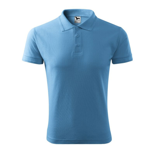 Polo tričko Malfini Pique M MLI-20314 (Azure) M