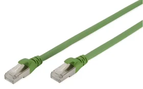 Digitus CAT 6A S/FTP zelený / Patch kábel / PUR / AWG 26/7 / 25 m / 500 MHz (DK-1644-A-PUR-250)