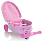 Detský kufrík na kolieskach Heys Turbo Tots Scooter Paw Patrol Pink