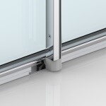 Sprchová zástena SAT Walk-In so stieracou lištou 130 cm SATWISL130 SATWISL130