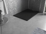 MEXEN - Otto obdĺžniková sprchová vanička SMC 120 x 70, čierna 4N707012
