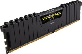 Corsair Vengeance LPX Black 16GB (1x16GB) 2666MHz / DDR4 / PC4-21300 / CL16-18-18-35 / 1.2V / XMP2.0 / s chladičom (CMK16GX4M1A2666C16)