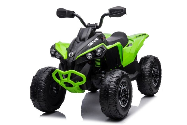 Mamido Detská elektrická štvorkolka Can-Am Renegade 180W 4x4 zelená