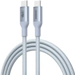 Ugreen L534 strieborná / Kábel USB-C / PD 240W / 480 Mbps / 1m (75731)