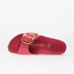 Tenisky Birkenstock Madrid Big Buckle Natural Leather Patent Women High-Shine Fuchsia Tulip EUR 39