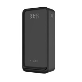 FIXED Powerbanka Zen2 30 PLUS s LCD displejom a výstupom PD 65W čierna / 30 000 mAh (FIXZEN2-30P-BK)