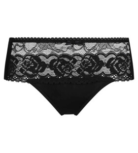 Dámske čipkované nohavičky PLAYTEX FLOWER ELEGANCE RCS MIDI BRIEF - PLAYTEX - čierna XL