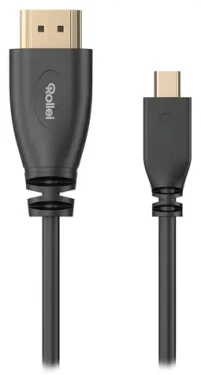 Rollei / Kábel Micro HDMI - HDMI 2.0 / 1.8 m (25098)