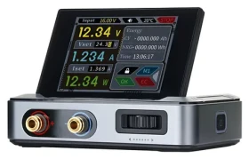 FNIRSI DPS150 / Laboratórny napájací zdroj / 0-30 V / 0-5 A / 150 W / USB-C PD / 2,8" IPS displej (DPS150)