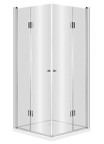 DEANTE - Kerria chróm - Sprchovací kút, štvorcový, 80 cm KTK_042P