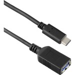 Targus redukcia USB-C USB AF čierna / 15 cm / 3A / 5 GBps (ACC923EU)