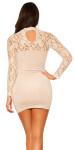 Sexy KouCla neck minidress with lace Einheitsgroesse