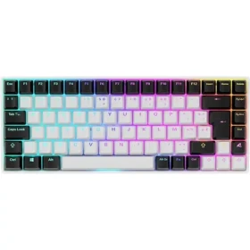 Sharkoon SGK50 S3 biela / herná klávesnica / mechanická / drôtová / RGB / Gateron Yellow spínač / PT (4044951039708)