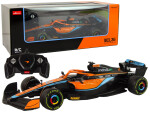 Mamido Elektrické autíčko R/C Závodné McLaren F1 1:18 Oranžový