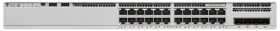 Cisco Cisco Catalyst 9200L - Network Essentials - Switch - L3 - 24 x 10/100/1000 (PoE+) + 4 x Gigabit SFP (Uplink) - an Rack montierbar - PoE+ (740 W) - wiederhergestellt
