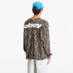 Tričko Obey League Thermal Dusty Vintage Rattlesnake L