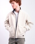 Taion Non Down Military Reversible Boa Hi Neck Jacket BLACK×CREAM L