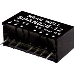 MEAN WELL SPAN02C-15 DC / DC menič napätia, modul 134 mA 2 W Počet výstupov: 1 x; SPAN02C-15