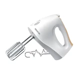Sencor SHM 5205-EUE3 biela / Ručný šľahač / 500 W / 5 rýchlostí / hnetacie šľahacie metly (8590669288564)
