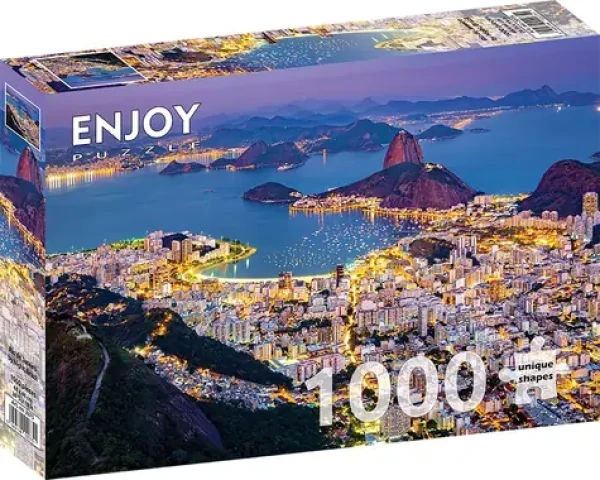 ENJOY Puzzle Rio de Janeiro v noci, Brazília