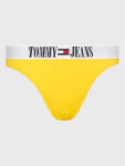 Dámske nohavičky Tommy Jeans UW0UW04208-ZGQ Yellow - Tommy Hilfiger M