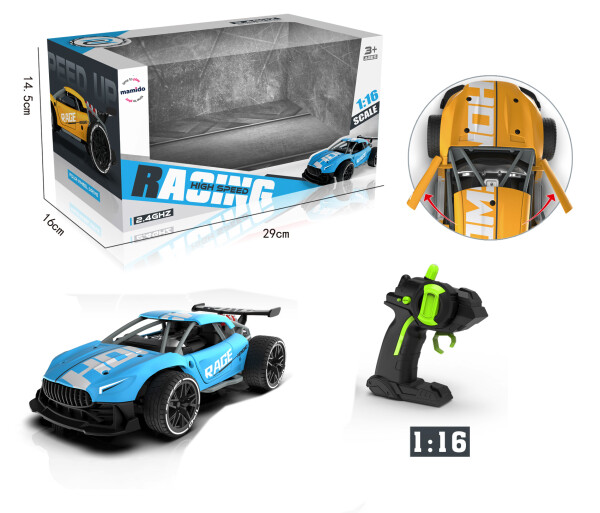 Mamido Mamido Autíčko na diaľkové ovládanie Rage 1:16 modrá