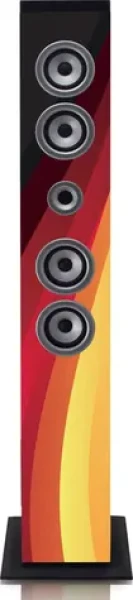 LENCO IBT-6 Deutschland / Stĺpový reproduktor / 40W / Bluetooth / FM / USB / SD / AUX / LCD (IBT-6DEUTSCHLAND)