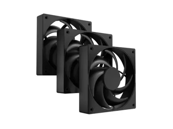 Fury SAI S12 PWM čierna 3 ks / Ventilátor / 120 mm / PWM (NGF-2409)