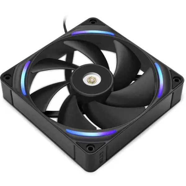 NZXT F140X čierna / 140mm / Fluid Dynamic Bearing / 41 dB @ 2400 RPM / 81 CFM / 4-pin PWM + 4-pin RGB (RF-U14PN-B1)
