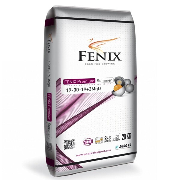 AGRO FENIX Premium Summer trávnikové hnojivo 20 kg