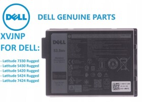 Dell 53.5Wh 3-cell Lithium-Ion battery for rokovitude Notebooks