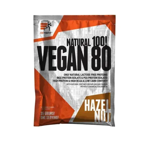 Extrifit Vegan 80 lieskových orieškov 35 g (07016)