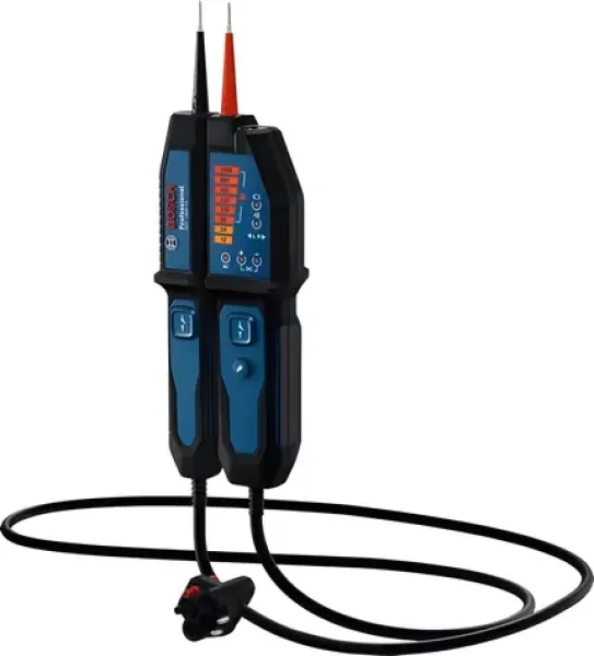BOSCH GVT 1000-15 Professional / Skúšačka napätia / 1000 V AC / DC / autotest / 2x batéria (0601077800)