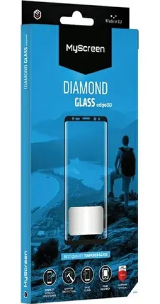 MyScreen Protector DIAMOND GLASS edge3D čierna / Ochranné tvrdené sklo / Honor Magic6 Pro / Celoplošné (MD8252TG 3D BLACK)