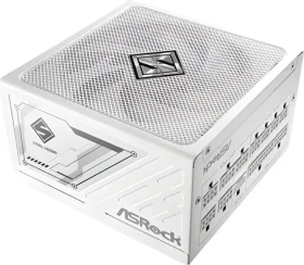 ASRock Steel Legend SL-1000GW biela / Zdroj / ATX / 1000W / 80 PLUS Gold / Modulárny / 135mm ventilátor (90-UXS100-GFEABA)