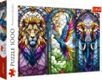 Trefl Puzzle Vitráž so zvieratami