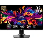 31.5" MSI MAG 321UPDE QD-OLED čierna / 3840 x 2160 / QD-OLED / 16:9 / 0.03ms / 1500000:1 / 250cd-m2 / HDMI + DP + USB-C / (9S6-3DD39T-025)